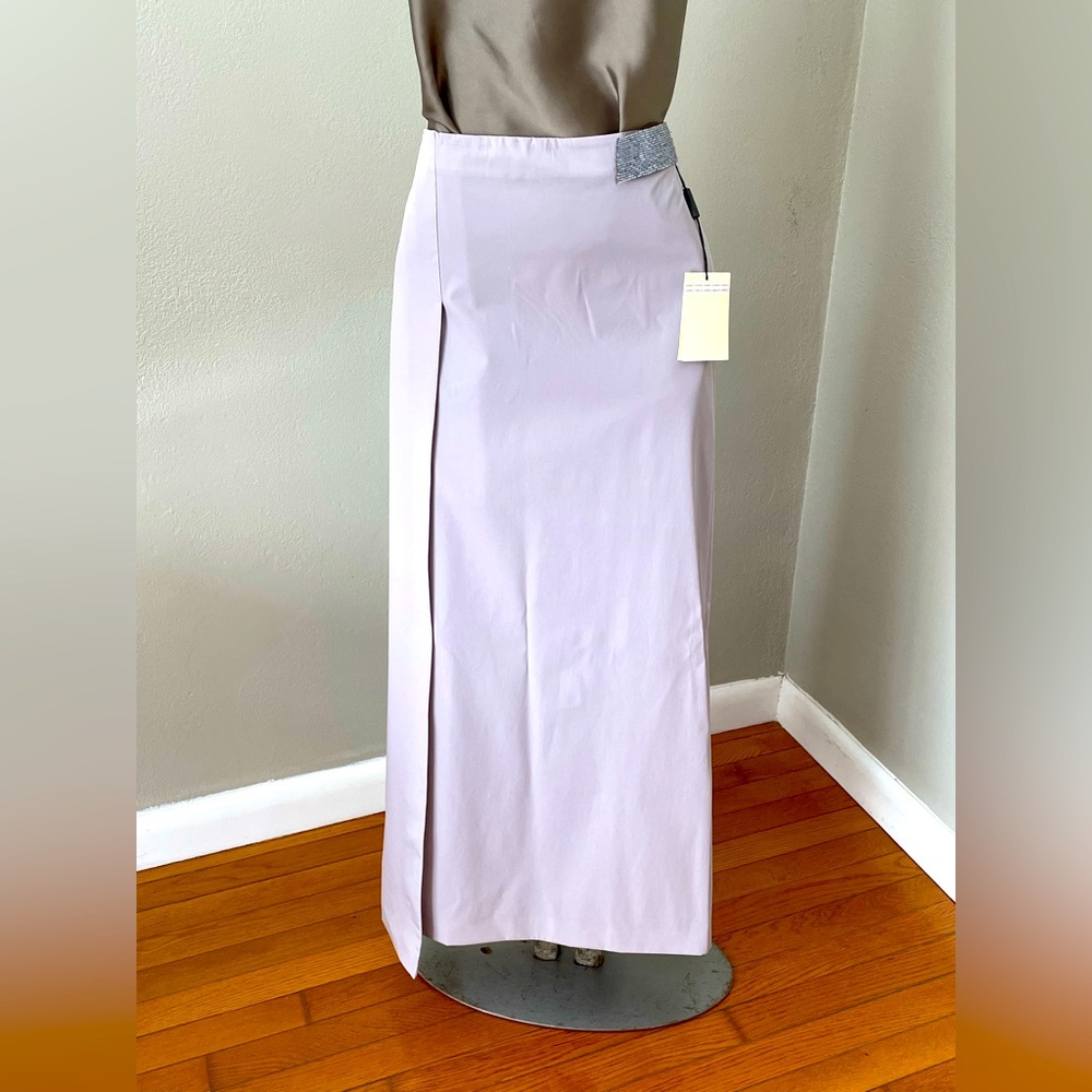 Emporio Armani NWT skirt with tube bead accents  - size EU38 made in Italy